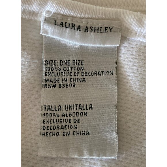 Laura Ashley Baby Boy Blanket Teddy Bear Sailboat Measures 27"x28" - Picture 11 of 13